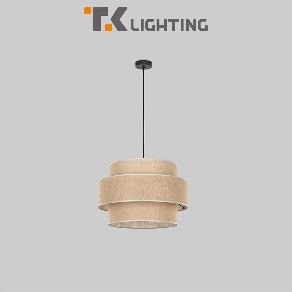 Фото Светильник подвесной Tk lighting Calisto A068437 3 лампы 6 м² цвет коричневый Фото Светильник подвесной Tk lighting Calisto A068437 3 лампы 6 м² цвет коричневый