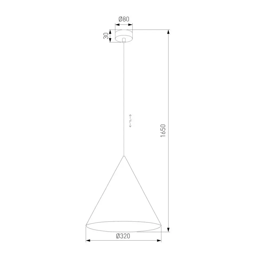 Фото 8 Светильник подвесной Tk lighting Cono A068465 1 лампа 2 м² цвет бежевый Фото 8 Светильник подвесной Tk lighting Cono A068465 1 лампа 2 м² цвет бежевый