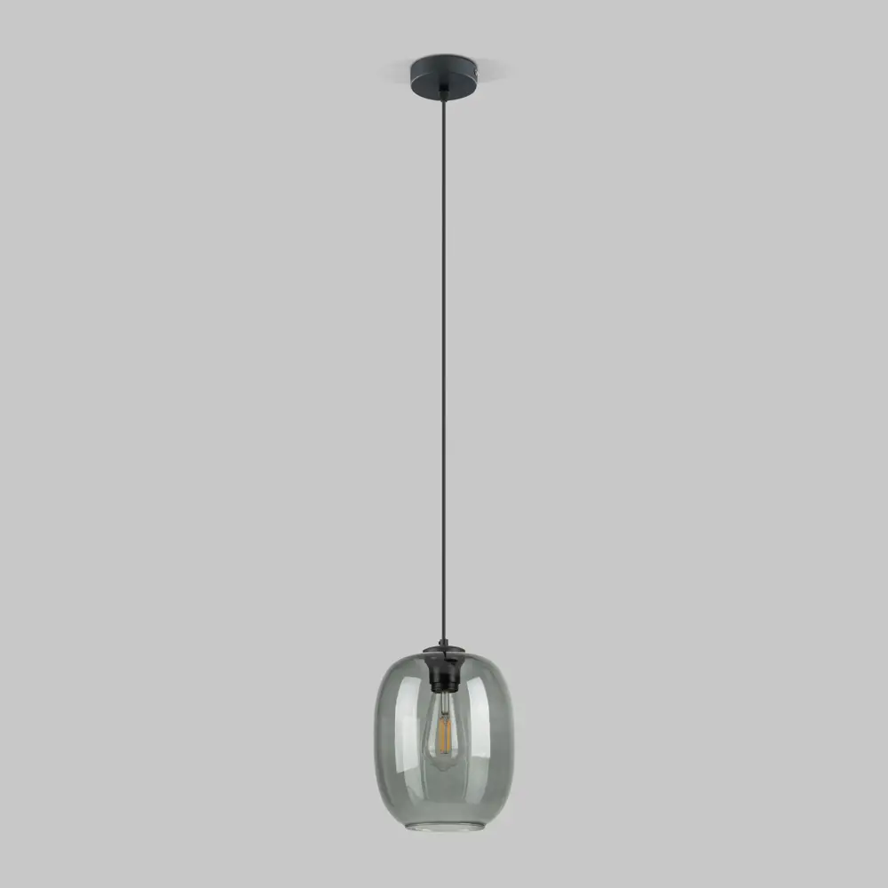Фото 3 Светильник подвесной Tk lighting Elio A068558 1 лампа 2 м² цвет черный/дымчатый Фото 3 Светильник подвесной Tk lighting Elio A068558 1 лампа 2 м² цвет черный/дымчатый