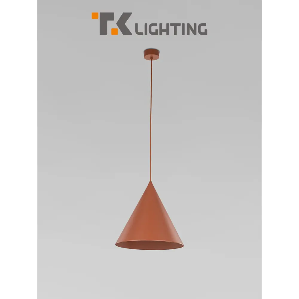 Фото Светильник подвесной Tk lighting Cono A068508 1 лампа 2 м² цвет оранжевый Фото Светильник подвесной Tk lighting Cono A068508 1 лампа 2 м² цвет оранжевый