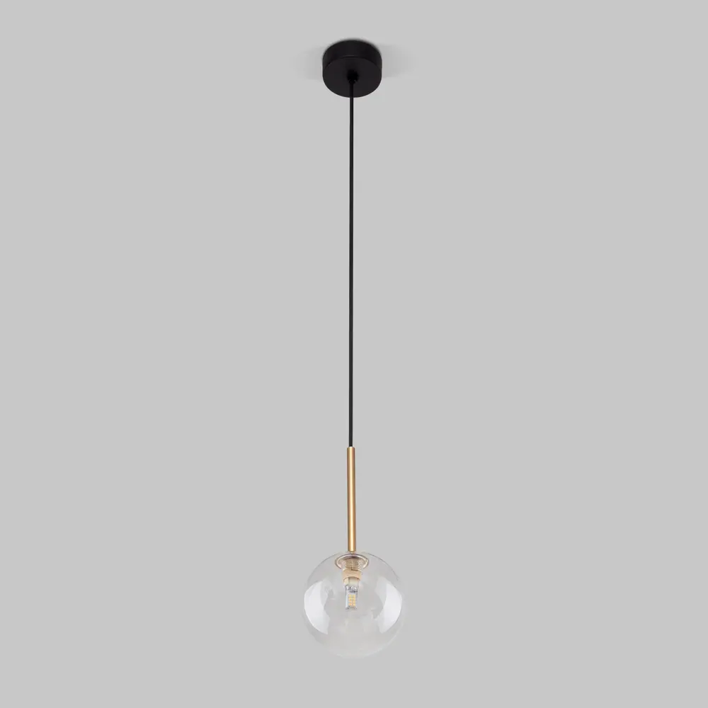 Фото Светильник подвесной Tk lighting Nilos A068677 1 лампа 1 м² цвет золото/прозрачный/черный Фото Светильник подвесной Tk lighting Nilos A068677 1 лампа 1 м² цвет золото/прозрачный/черный