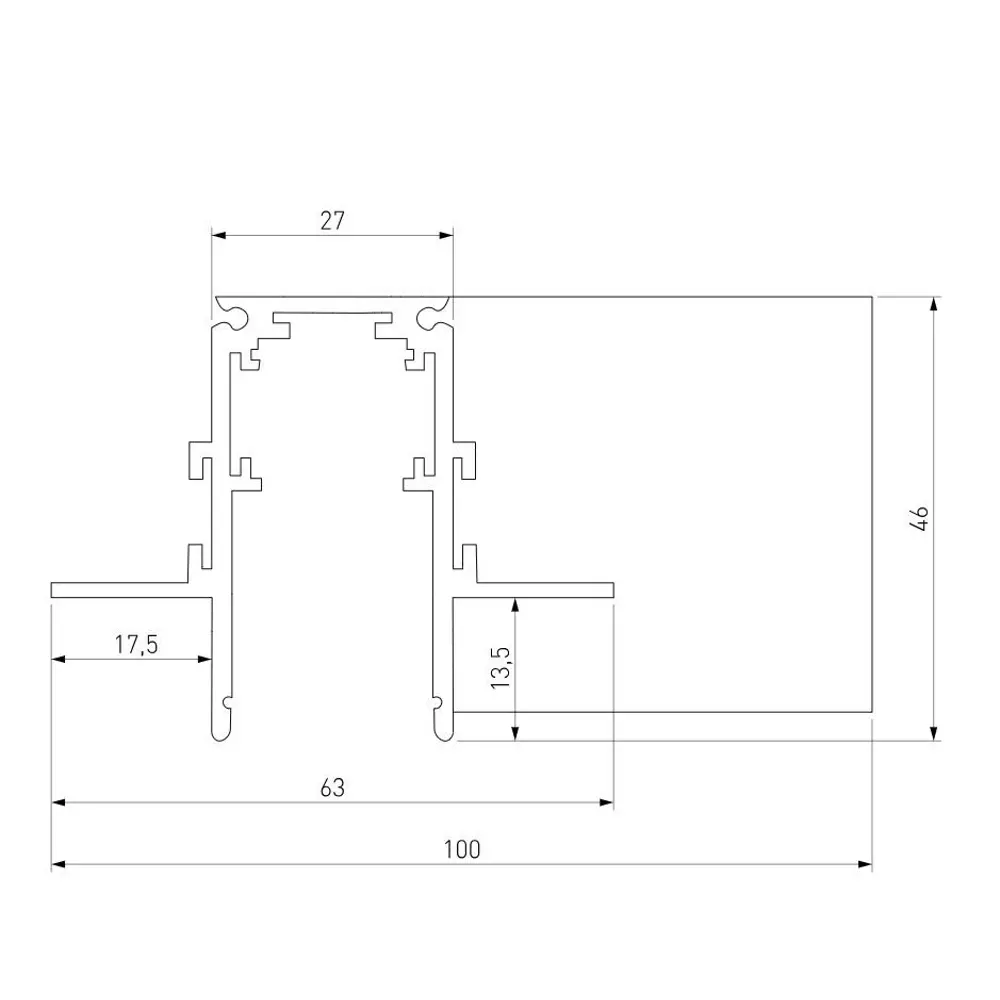 Фото 7 Коннектор Elektrostandard A067500 угловой жесткий для соединения трековых шинопроводов встраиваемый однофазный цвет черный Фото 7 Коннектор Elektrostandard A067500 угловой жесткий для соединения трековых шинопроводов встраиваемый однофазный цвет черный