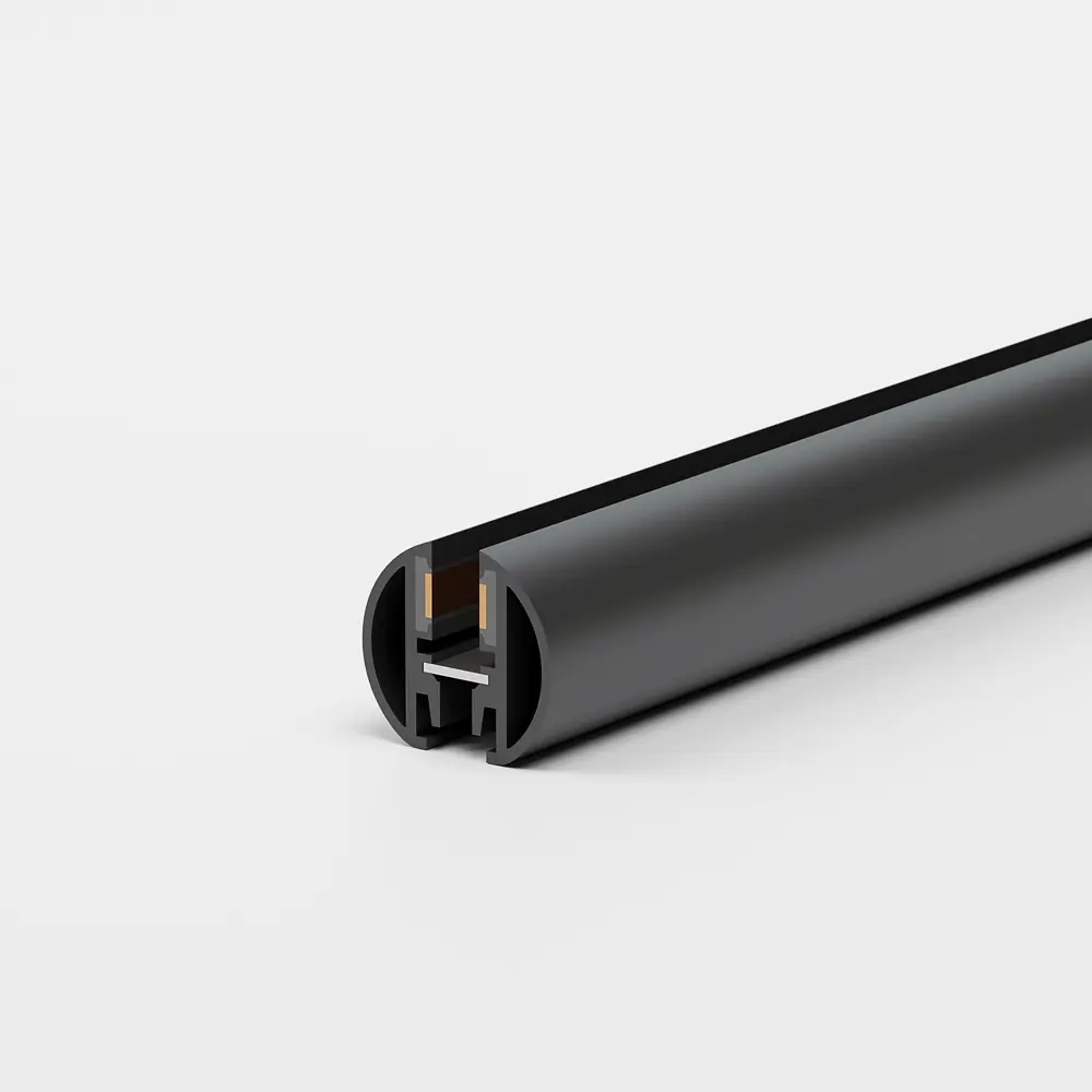 Фото Трековый шинопровод накладной однофазный магнитный Elektrostandard A067258 200 см, цвет черный Фото Трековый шинопровод накладной однофазный магнитный Elektrostandard A067258 200 см, цвет черный