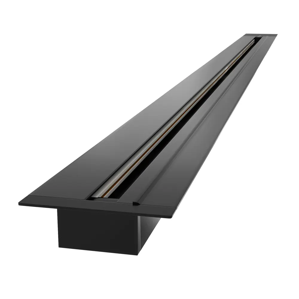 Фото 2 Трековый шинопровод встраиваемый однофазный Elektrostandard 85082/00 Track Rail WH Recessed a057091 1 м цвет черный Фото 2 Трековый шинопровод встраиваемый однофазный Elektrostandard 85082/00 Track Rail WH Recessed a057091 1 м цвет черный