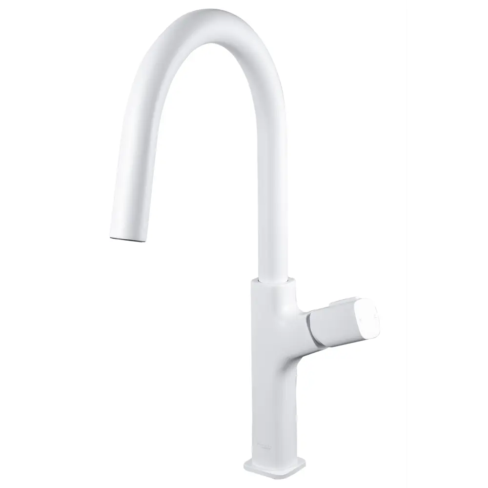 Фото 4 Смеситель для кухни Maxonor pure life PL4289-8 поворотный излив 27.1 см цвет белый матовый Фото 4 Смеситель для кухни Maxonor pure life PL4289-8 поворотный излив 27.1 см цвет белый матовый