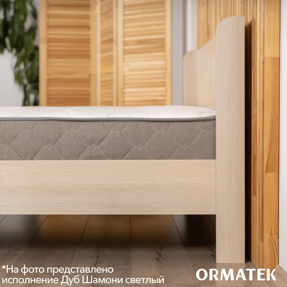 Фото 5 Кровать Орматек Practica 96.4х80.6х203.2 см ЛДСП цвет белый Фото 5 Кровать Орматек Practica 96.4х80.6х203.2 см ЛДСП цвет белый