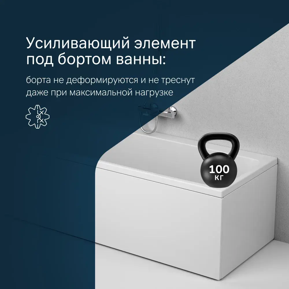Фото 6 Ванна акриловая Am.pm Func W84A-170-070W-AROFL 170x70 каркас и слив-перелив хром; полка для хранения, декоративная заглушка слива Фото 6 Ванна акриловая Am.pm Func W84A-170-070W-AROFL 170x70 каркас и слив-перелив хром; полка для хранения, декоративная заглушка слива