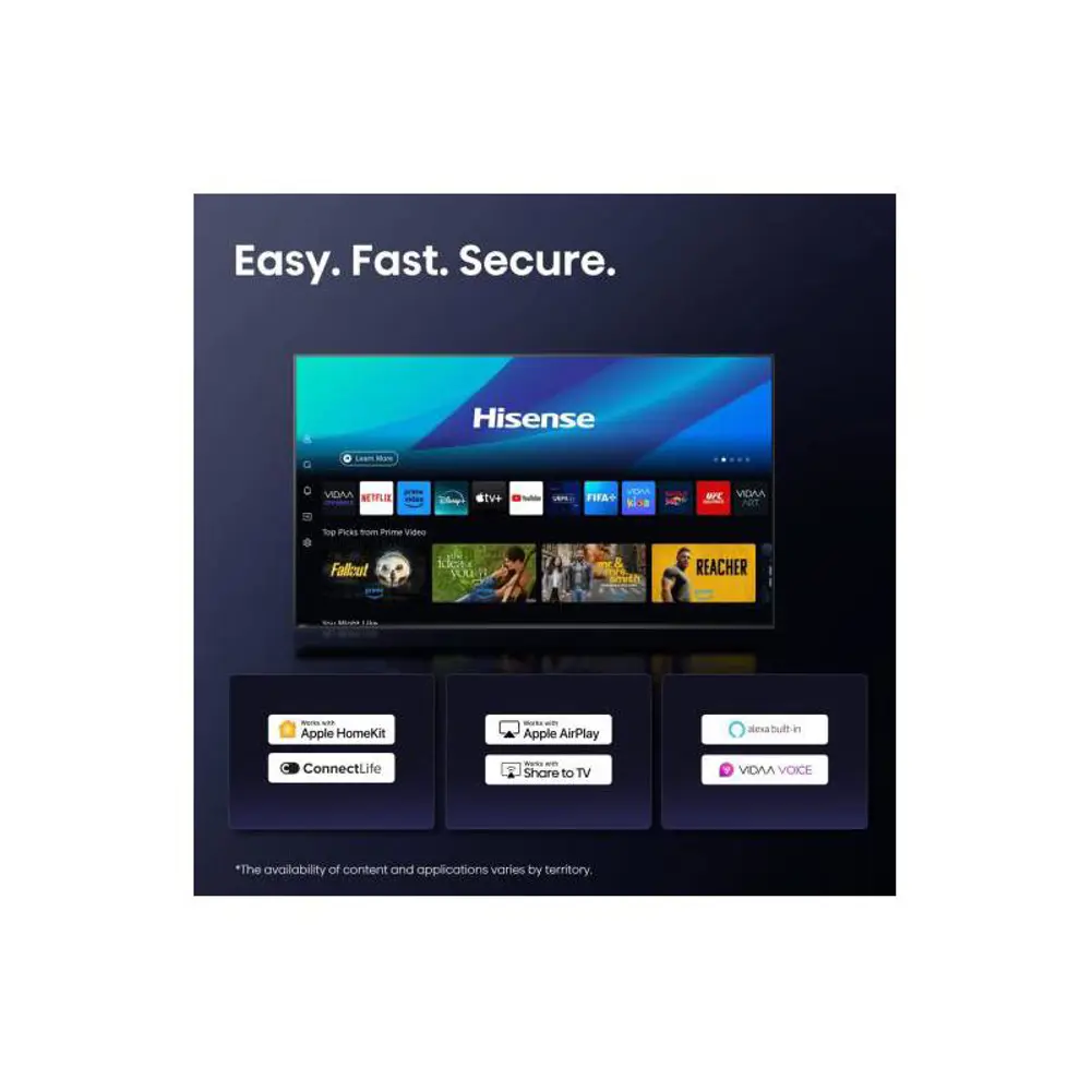 Фото 7 Телевизор Hisense 65U7Q PRO 85" 216 см цвет черный Фото 7 Телевизор Hisense 65U7Q PRO 85" 216 см цвет черный