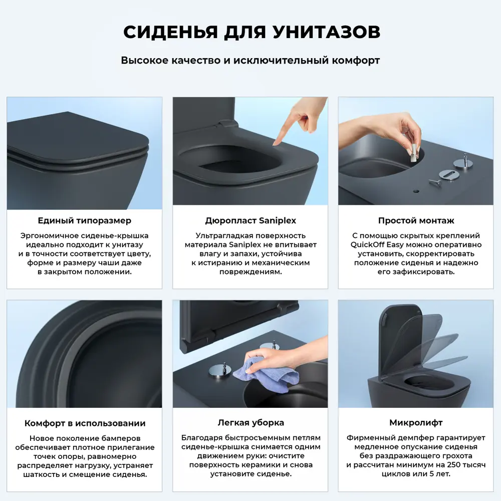 Фото 7 Комплект инсталляция с унитазом Lavinia boho 20219231R цвет черный Фото 7 Комплект инсталляция с унитазом Lavinia boho 20219231R цвет черный
