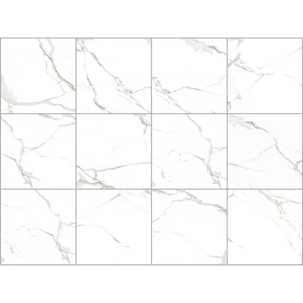 Фото 4 Керамогранит Arcadia Ceramica Statuario Mires New 60x60 см 1.44 м² полированный цвет белый Фото 4 Керамогранит Arcadia Ceramica Statuario Mires New 60x60 см 1.44 м² полированный цвет белый