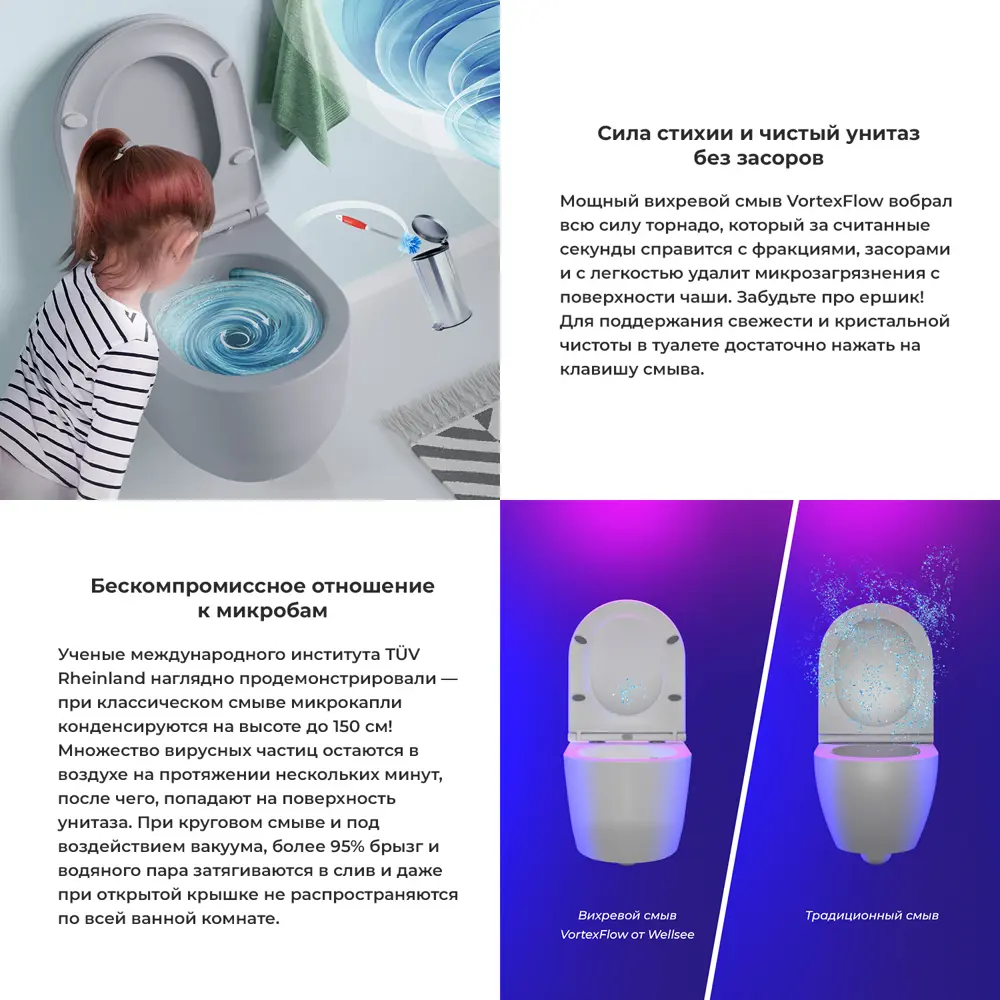 Фото 6 Комплект инсталляция с унитазом Lavinia boho 20219164R цвет серый Фото 6 Комплект инсталляция с унитазом Lavinia boho 20219164R цвет серый