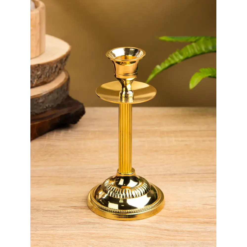 Фото 3 Подсвечник Сима-Ленд 10620478, 15 см, латунь Фото 3 Подсвечник Сима-Ленд 10620478, 15 см, латунь