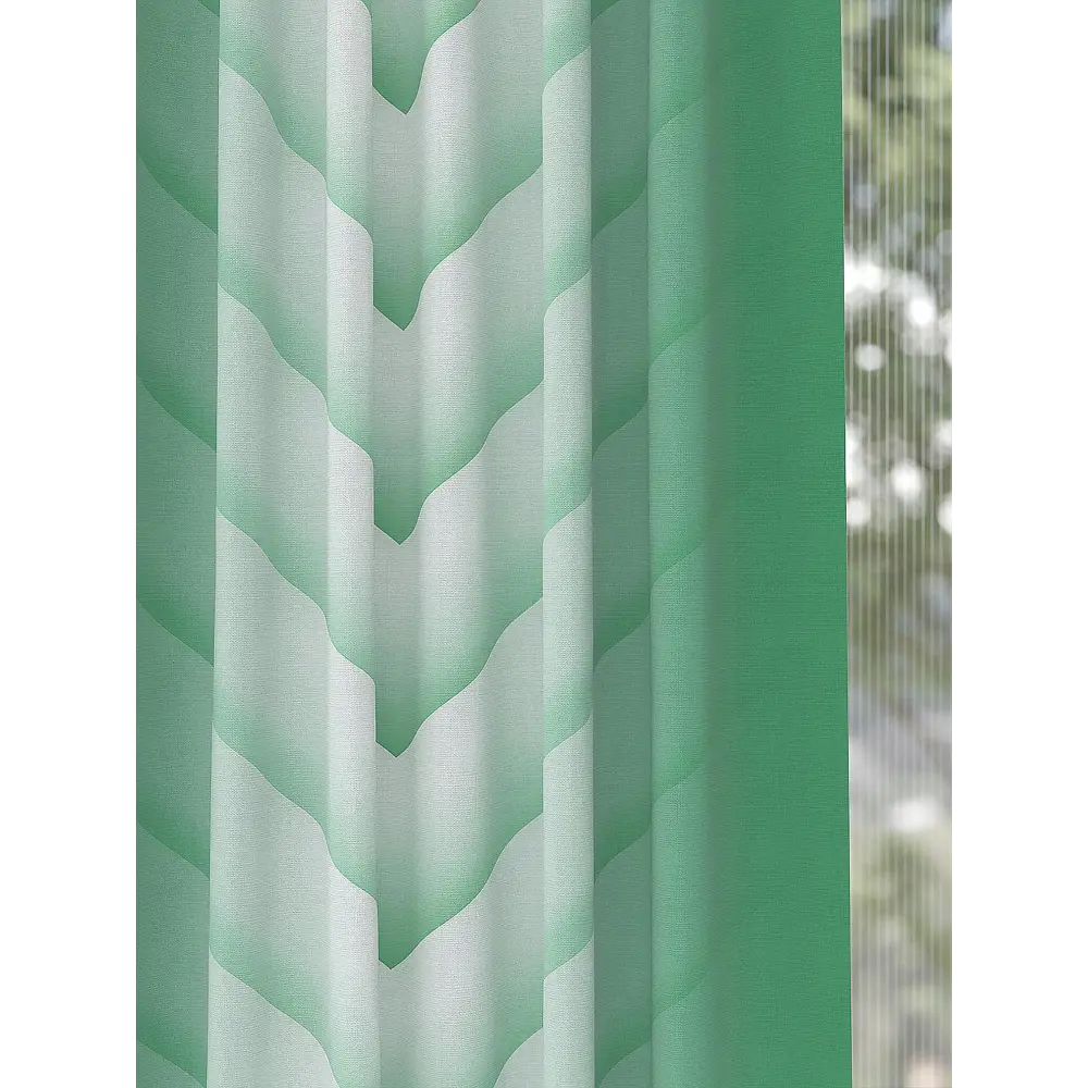 Фото Комплект штор At home Базовая коллекция AT967128 на шторной ленте 270x150 см цвет зеленый Фото Комплект штор At home Базовая коллекция AT967128 на шторной ленте 270x150 см цвет зеленый