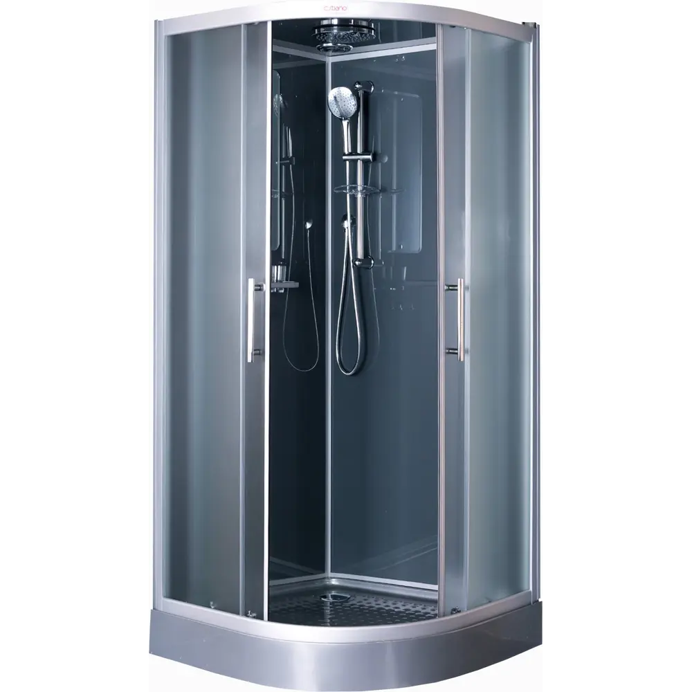 Фото 3 Душевые кабины Esbano Grey ESG-90CR 1/4 круга средний поддон 90x90 см Фото 3 Душевые кабины Esbano Grey ESG-90CR 1/4 круга средний поддон 90x90 см