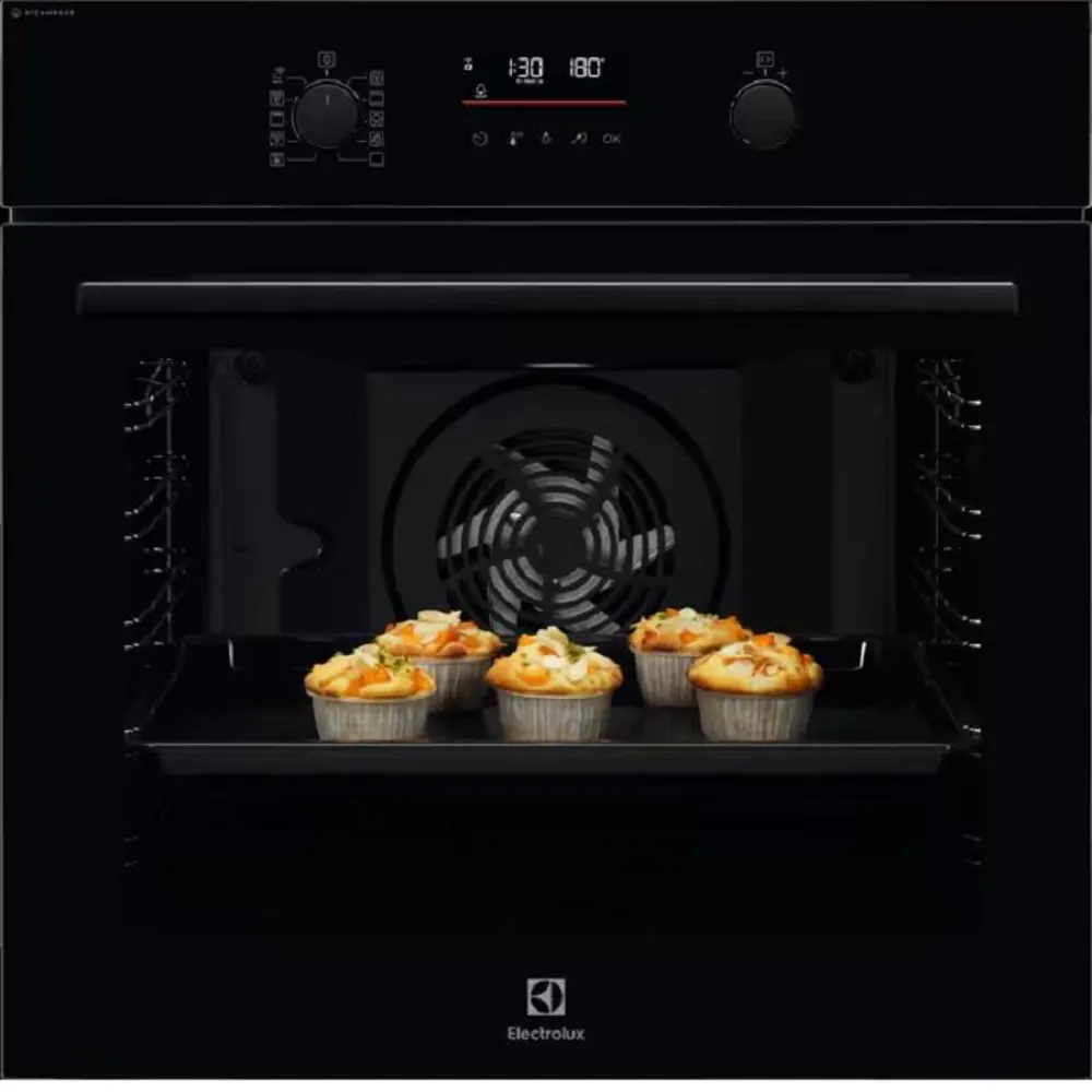 Фото 4 Встраиваемый духовой шкаф Electrolux EOD 59.5х59.4х56.9 см цвет черный Фото 4 Встраиваемый духовой шкаф Electrolux EOD 59.5х59.4х56.9 см цвет черный