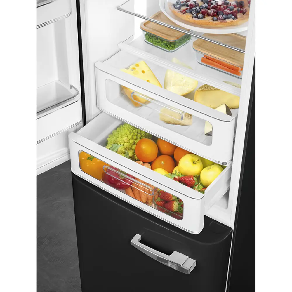 Фото 4 Холодильник SMEG FAB32LBL5 331 л чёрный Фото 4 Холодильник SMEG FAB32LBL5 331 л чёрный