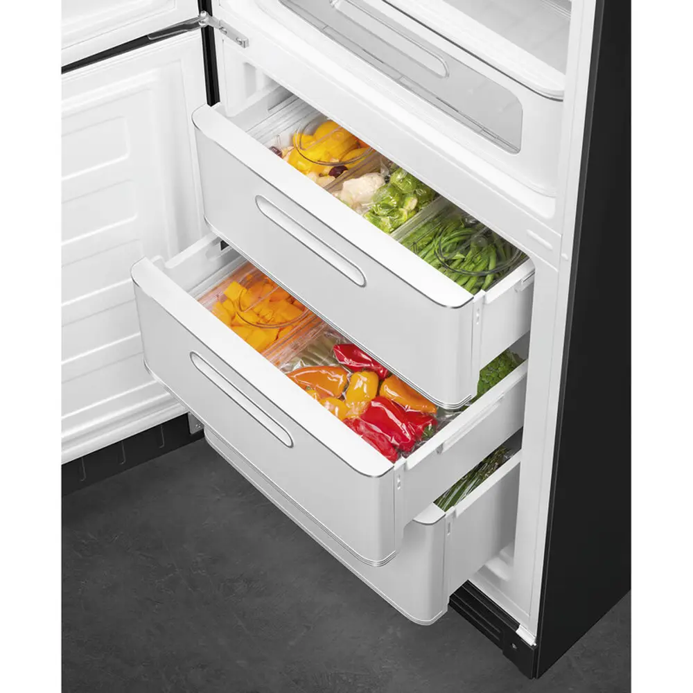Фото 7 Холодильник SMEG FAB32LBL5 331 л чёрный Фото 7 Холодильник SMEG FAB32LBL5 331 л чёрный