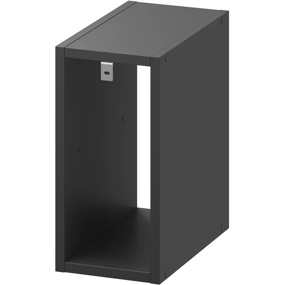 Фото 3 Стеллаж SPACEO KUB 1/2К, 18х36х31,7 см, цвет графит