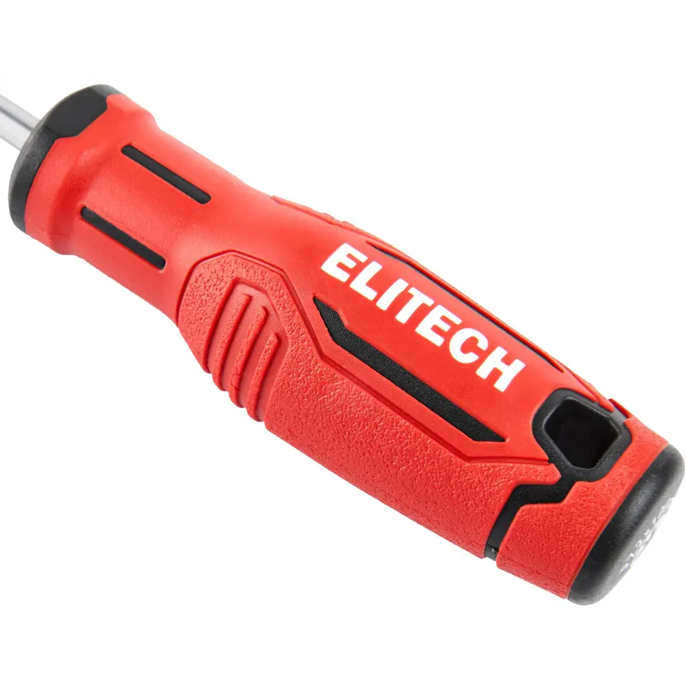 Фото 4 Отвертка крестовая Elitech 211303 PZ2x100 мм