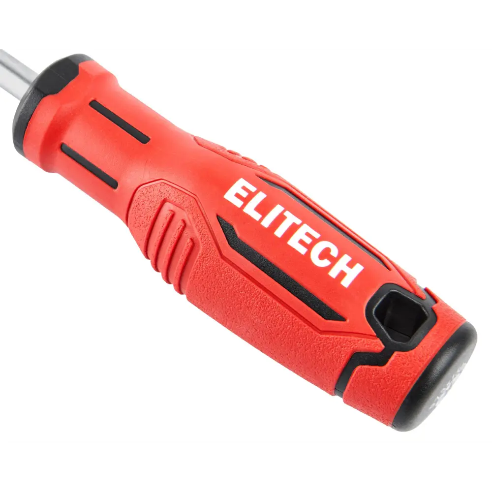 Фото 4 Отвертка крестовая Elitech 211304 PZ3x150 мм Фото 4 Отвертка крестовая Elitech 211304 PZ3x150 мм