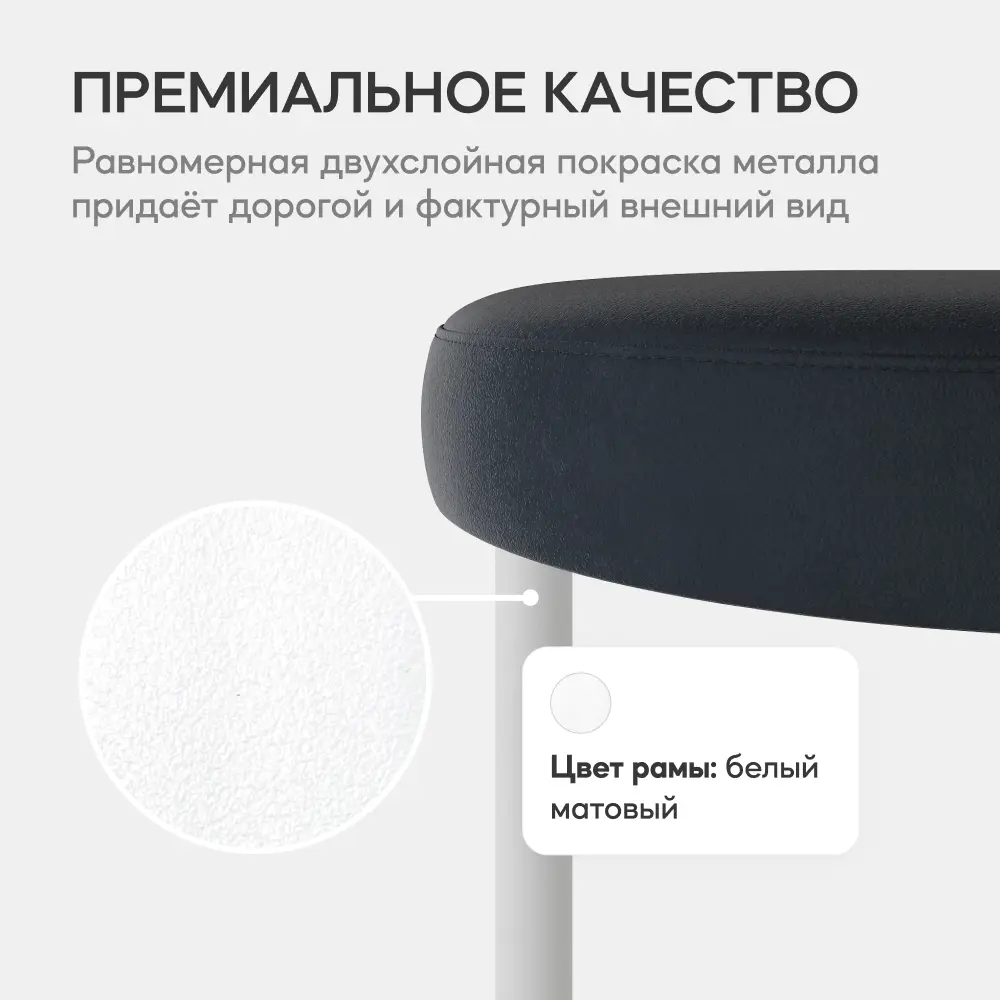 Фото 4 Пуф велюр Genglass Horsix GGS-01-3-2, 38x45x38 см, цвет черный Фото 4 Пуф велюр Genglass Horsix GGS-01-3-2, 38x45x38 см, цвет черный