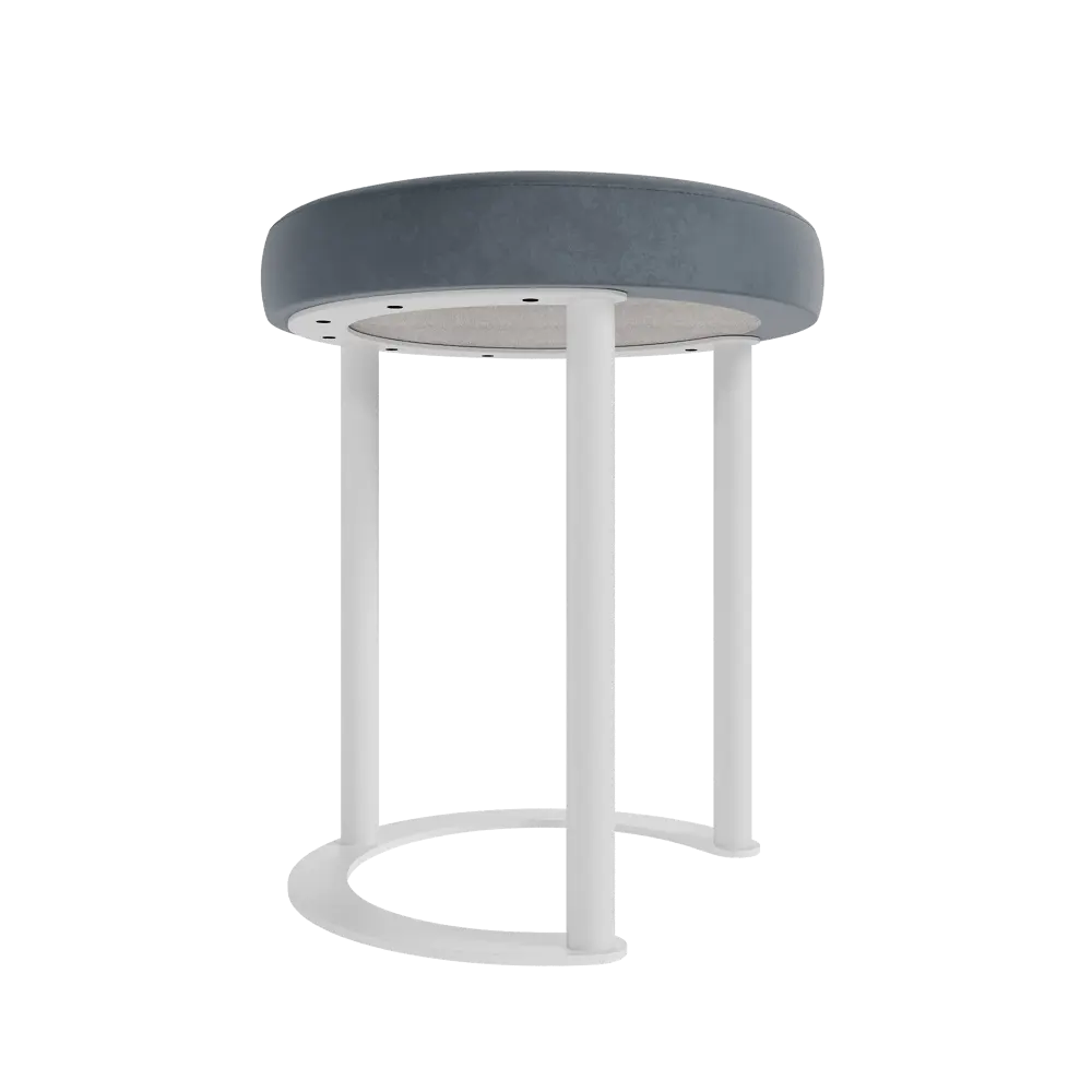 Фото Пуф велюр Genglass Horsix GGS-01-3-4, 38x45x38 см, цвет серый Фото Пуф велюр Genglass Horsix GGS-01-3-4, 38x45x38 см, цвет серый