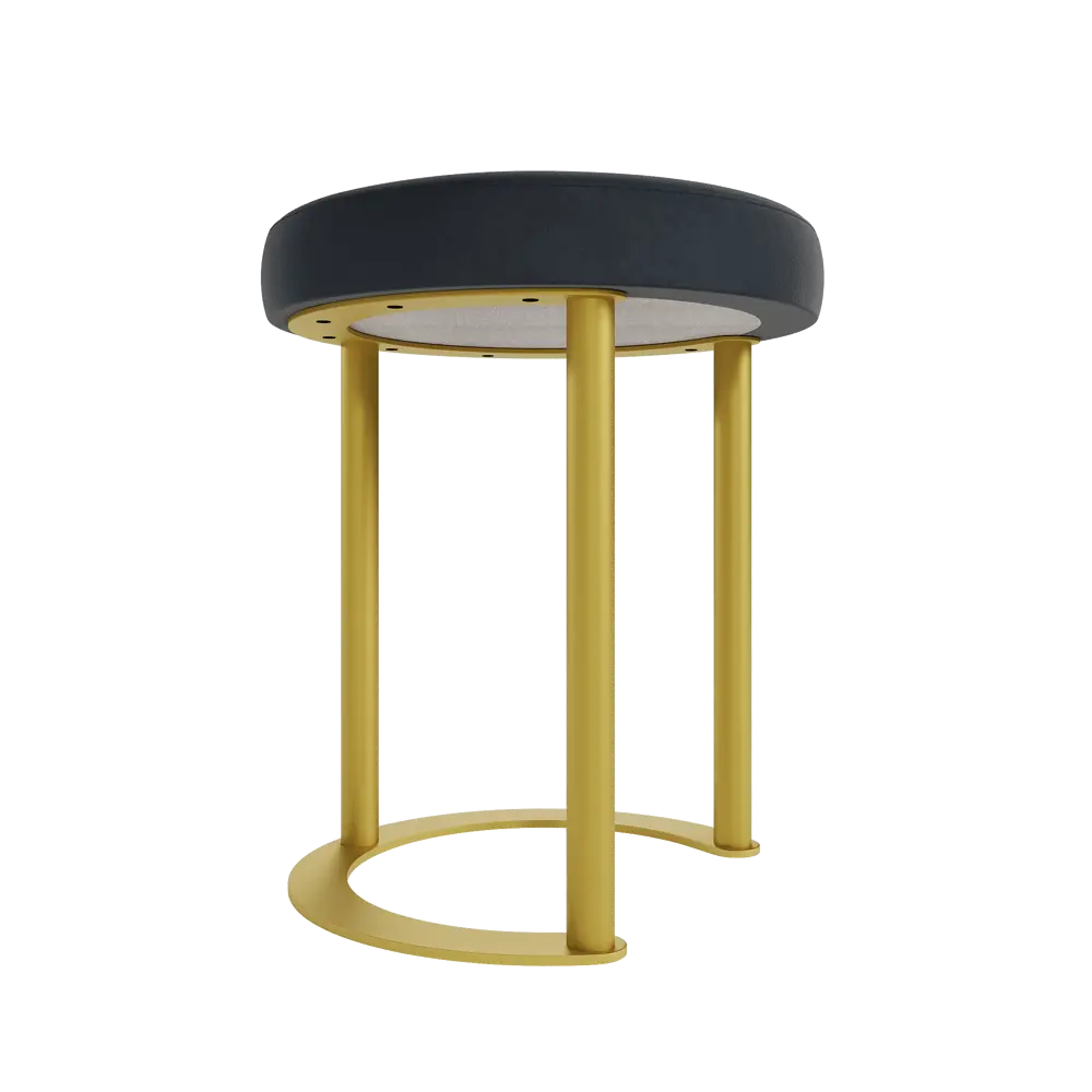 Фото Пуф велюр Genglass Horsix GGS-01-1-2, 38x45x38 см, цвет черный Фото Пуф велюр Genglass Horsix GGS-01-1-2, 38x45x38 см, цвет черный