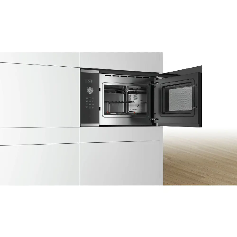 Фото 4 Встраиваемая микроволновая печь Bosch TG925HUB 25 л 59.4x38.2x38.8 см цвет серебристый, черный