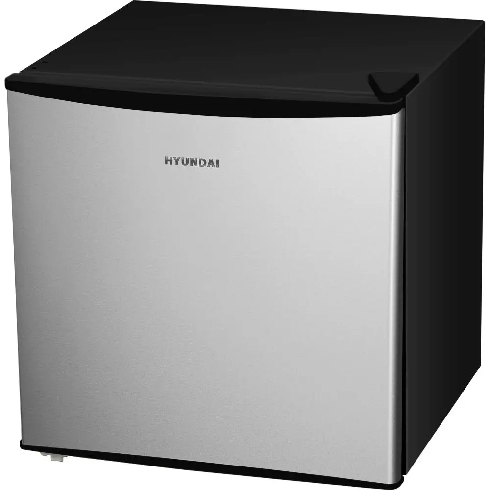 Фото 8 Отдельностоящий холодильник Hyundai CO0502 47.2x49.2 см цвет черный, серебряный