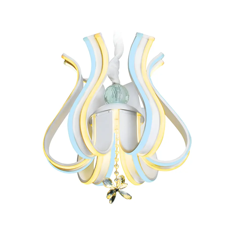 Фото Светильник подвесной светодиодный Ambrella Light Fl112 Ambr_fl112 35 м² теплый белый (желтый) свет цвет белый Фото Светильник подвесной светодиодный Ambrella Light Fl112 Ambr_fl112 35 м² теплый белый (желтый) свет цвет белый