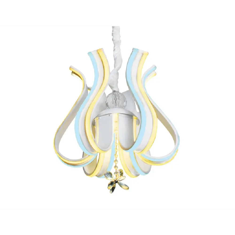 Фото 2 Светильник подвесной светодиодный Ambrella Light Fl112 Ambr_fl112 35 м² теплый белый (желтый) свет цвет белый Фото 2 Светильник подвесной светодиодный Ambrella Light Fl112 Ambr_fl112 35 м² теплый белый (желтый) свет цвет белый