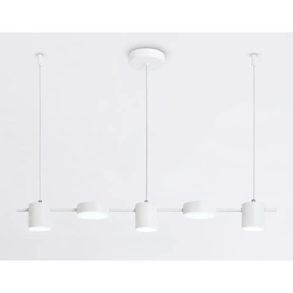 Фото 3 Светильник подвесной светодиодный Ambrella Light Comfort linetech 28 м² регулируемый белый свет цвет белый Фото 3 Светильник подвесной светодиодный Ambrella Light Comfort linetech 28 м² регулируемый белый свет цвет белый