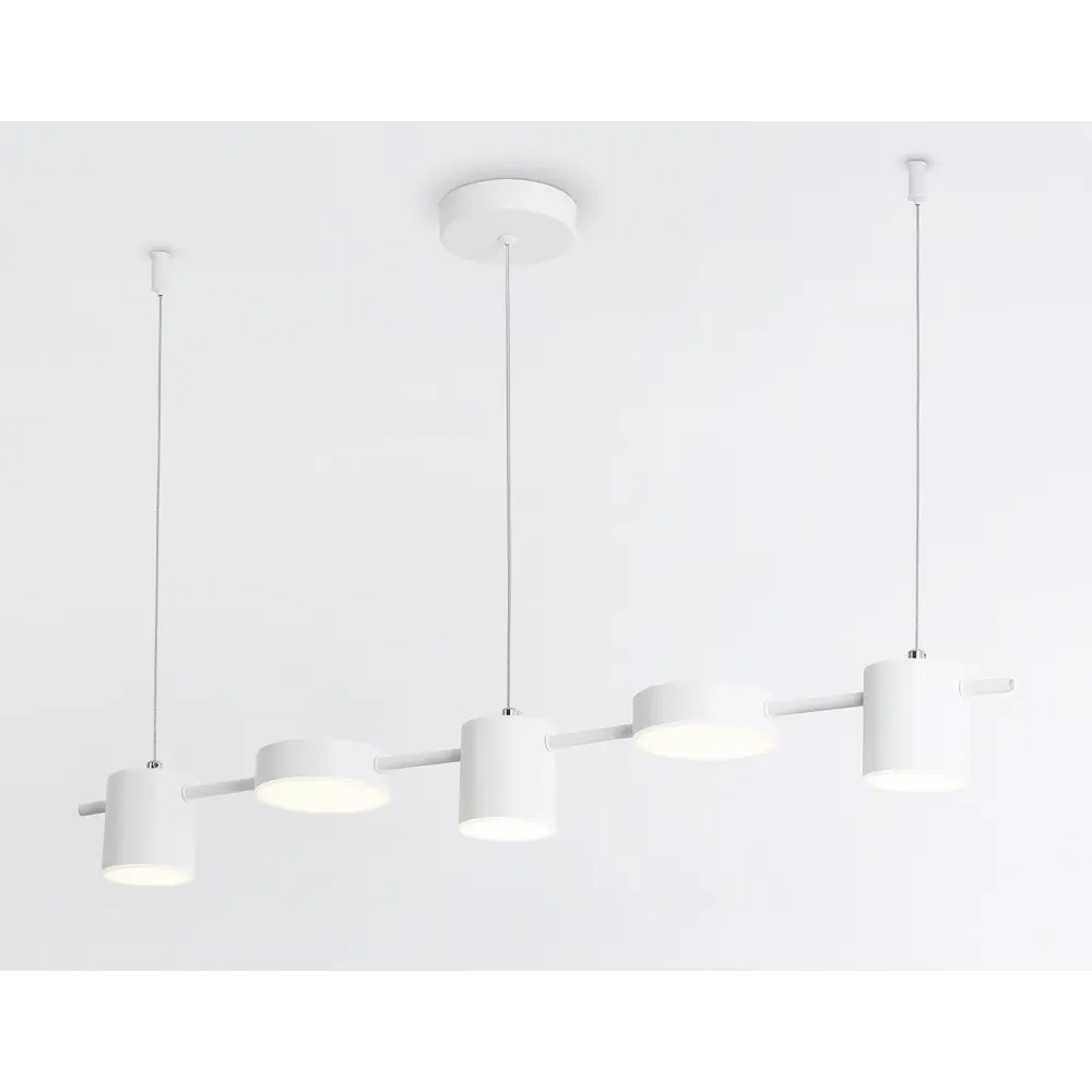 Фото 2 Светильник подвесной светодиодный Ambrella Light Comfort linetech 28 м² регулируемый белый свет цвет белый Фото 2 Светильник подвесной светодиодный Ambrella Light Comfort linetech 28 м² регулируемый белый свет цвет белый
