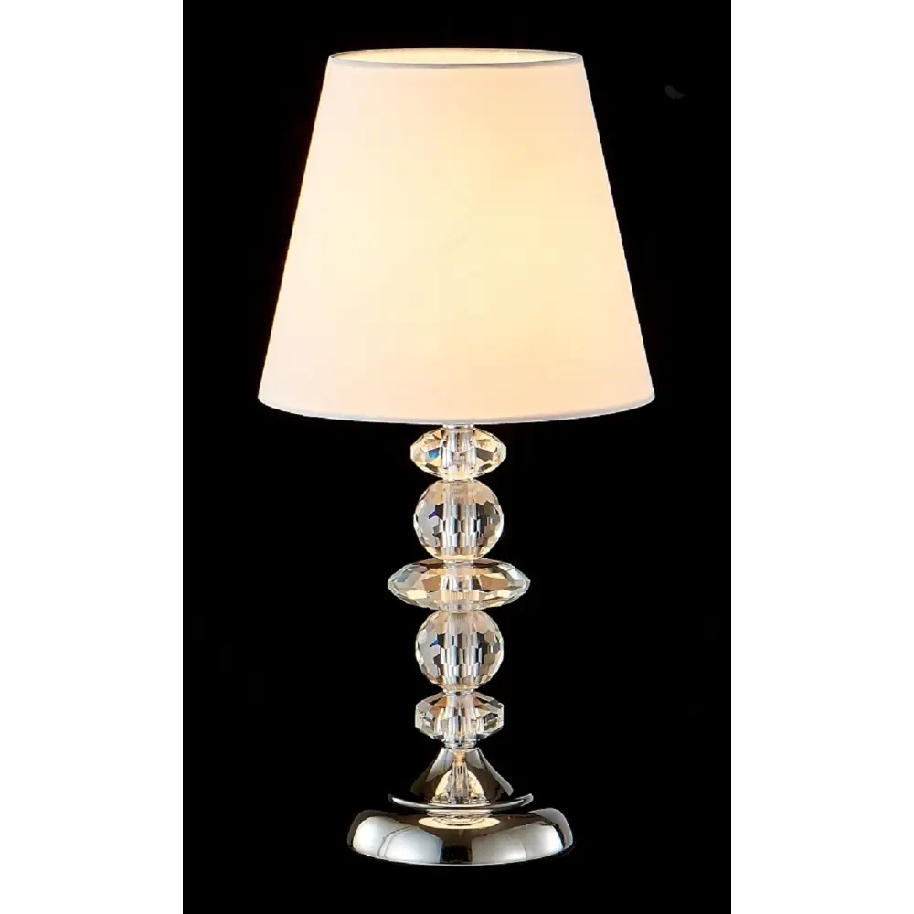 Фото 2 Настольная лампа Crystal lux Armando chrome Cu_0180_501 цвет серый/серебристый Фото 2 Настольная лампа Crystal lux Armando chrome Cu_0180_501 цвет серый/серебристый