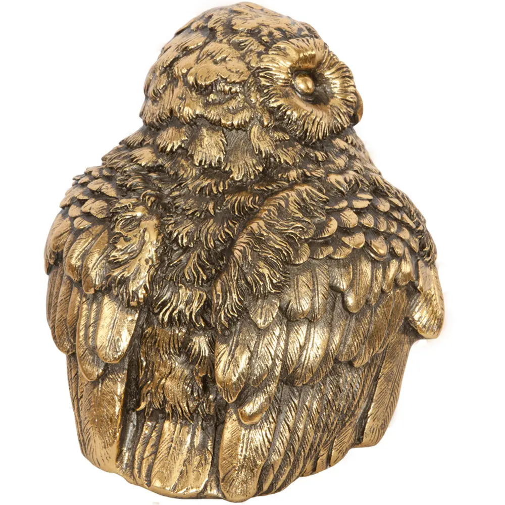 Фото 9 Статуэтка из мрамора Bogacho Филин Титто бронзовая