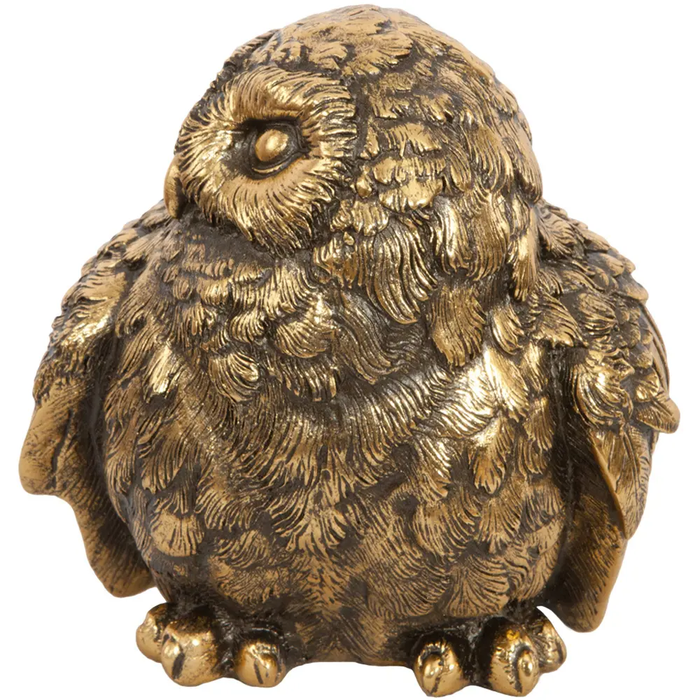 Фото 11 Статуэтка из мрамора Bogacho Филин Титто бронзовая