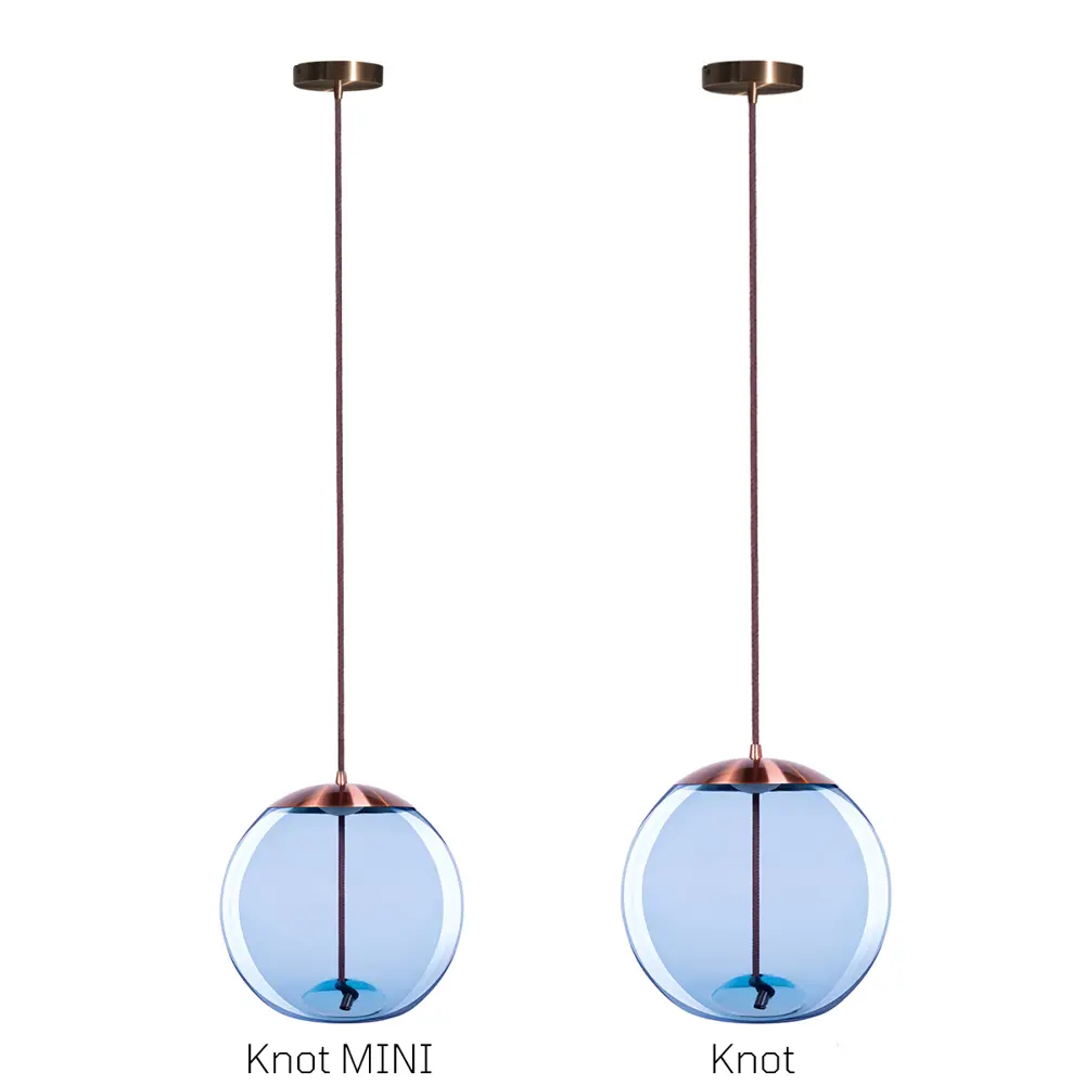 Фото 6 Светильник подвесной светодиодный Loft It Knot Lf_8133-b 1.43 м² теплый белый (желтый) свет цвет голубой/медный Фото 6 Светильник подвесной светодиодный Loft It Knot Lf_8133-b 1.43 м² теплый белый (желтый) свет цвет голубой/медный