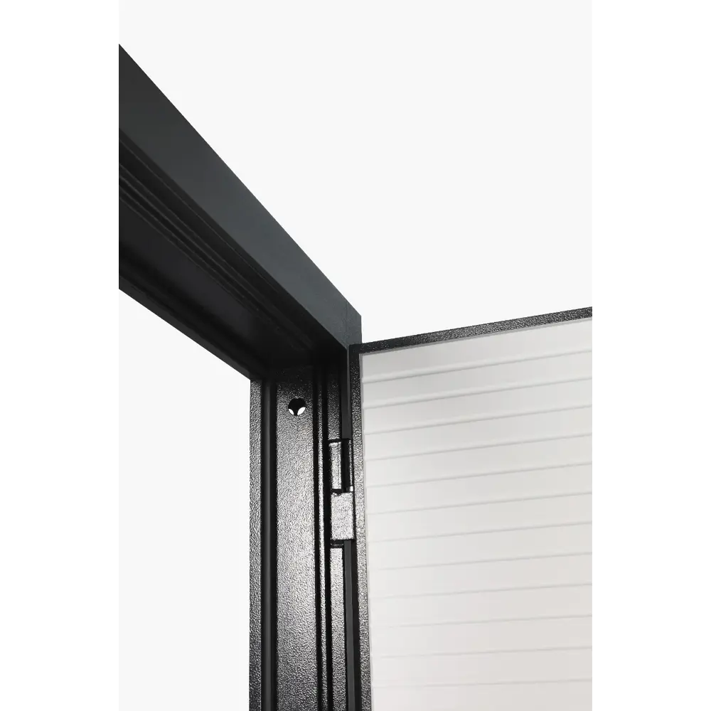 Фото 2 Входная дверь Восток 10 2 правый 205x86см цвет серый графит/белый Фото 2 Входная дверь Восток 10 2 правый 205x86см цвет серый графит/белый