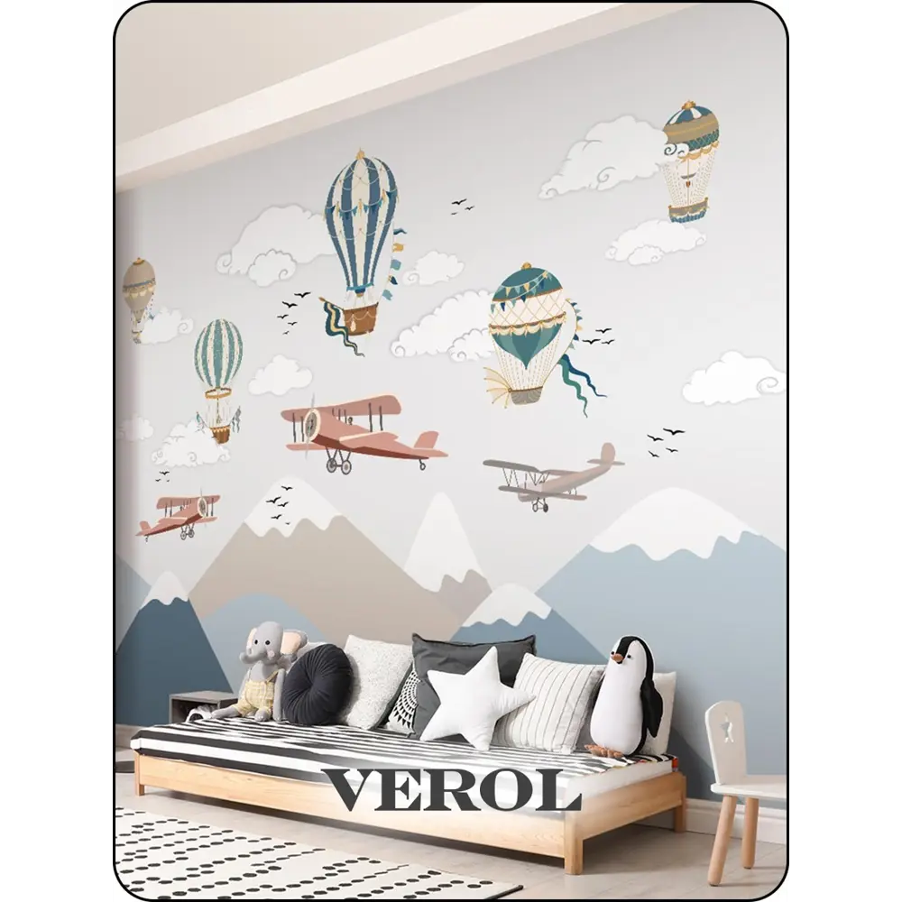 Фото 4 Фотообои флизелиновые 3D Verol 400x283 см Горы Фото 4 Фотообои флизелиновые 3D Verol 400x283 см Горы