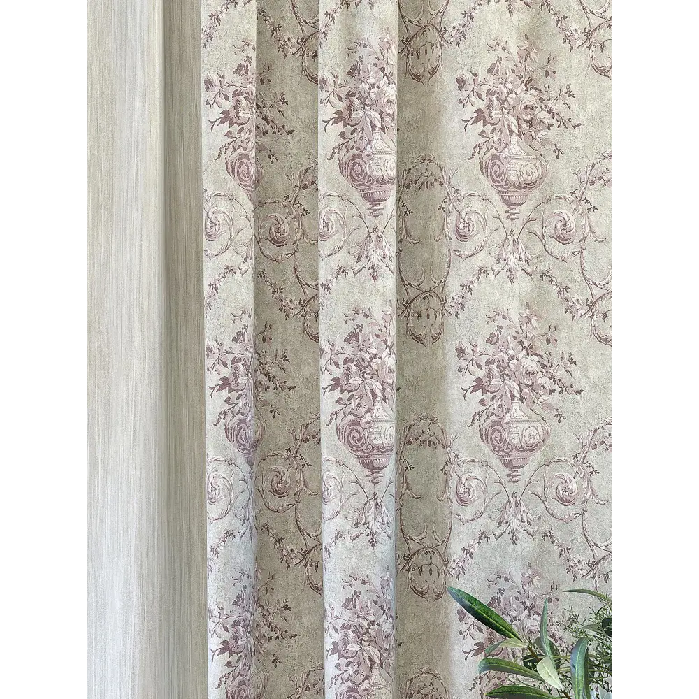 Фото 3 Комплект штор на ленте At Home Флирос AT750215 150x280 см вуаль цвет темно-бежевый Фото 3 Комплект штор на ленте At Home Флирос AT750215 150x280 см вуаль цвет темно-бежевый