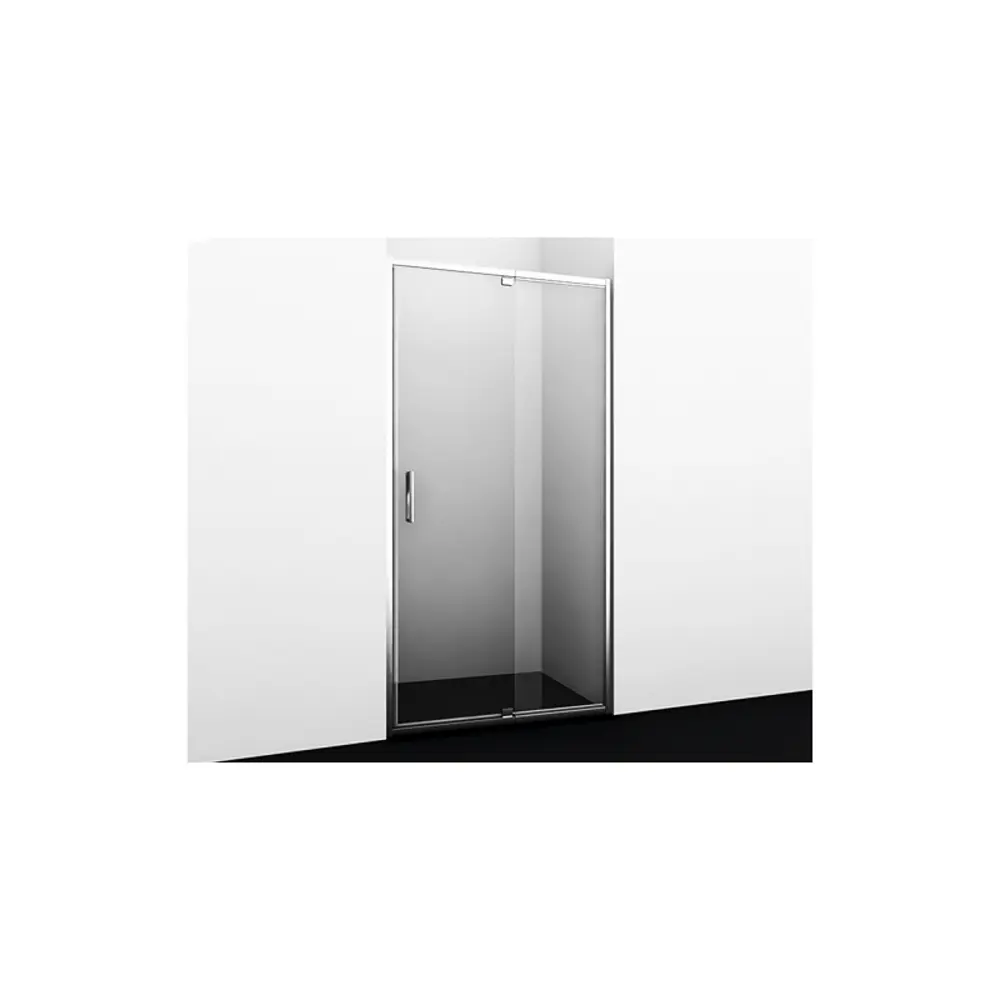 Фото 2 Душевая дверь Wasserkraft Berkel 48P13 110см эффект стекла прозрачный распашной Фото 2 Душевая дверь Wasserkraft Berkel 48P13 110см эффект стекла прозрачный распашной