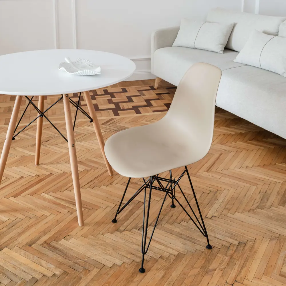 Фото 6 Комплект кухонных стульев 4 шт Derstuhl Black 45x82x45 см полипропилен цвет темно-бежевый Фото 6 Комплект кухонных стульев 4 шт Derstuhl Black 45x82x45 см полипропилен цвет темно-бежевый