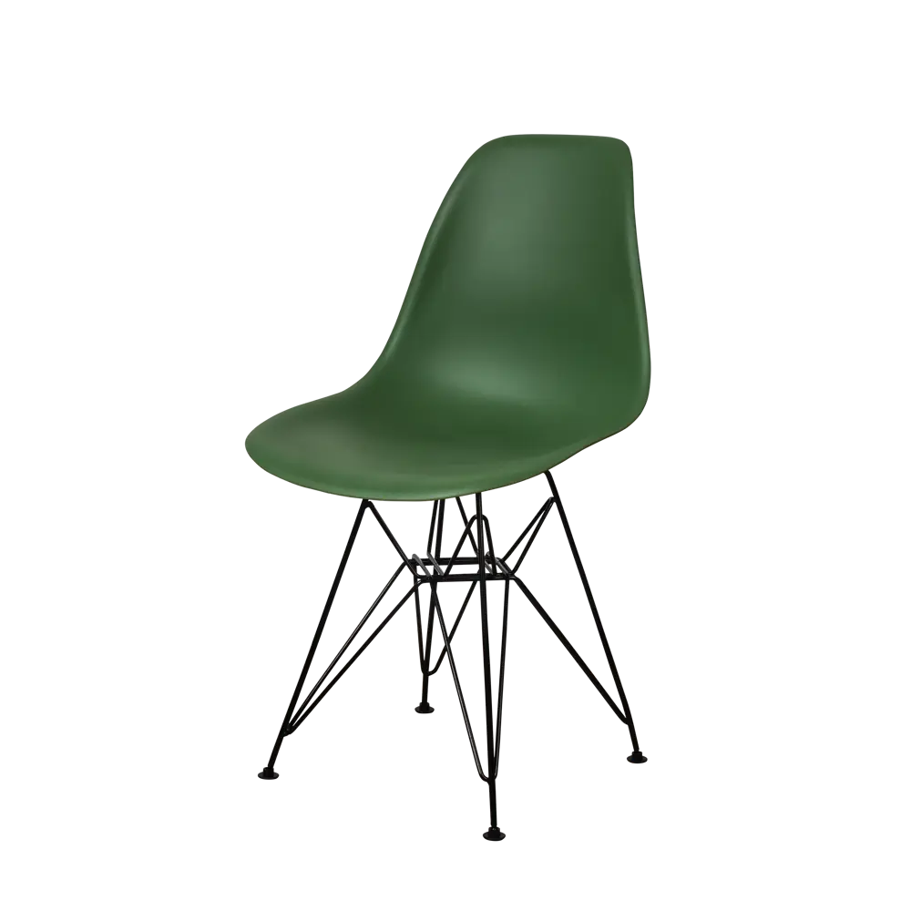 Фото Комплект кухонных стульев 2 шт Derstuhl Black 45x82x45 см полипропилен цвет темно-зеленый Фото Комплект кухонных стульев 2 шт Derstuhl Black 45x82x45 см полипропилен цвет темно-зеленый