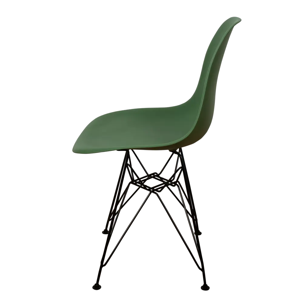 Фото 4 Комплект кухонных стульев 2 шт Derstuhl Black 45x82x45 см полипропилен цвет темно-зеленый Фото 4 Комплект кухонных стульев 2 шт Derstuhl Black 45x82x45 см полипропилен цвет темно-зеленый