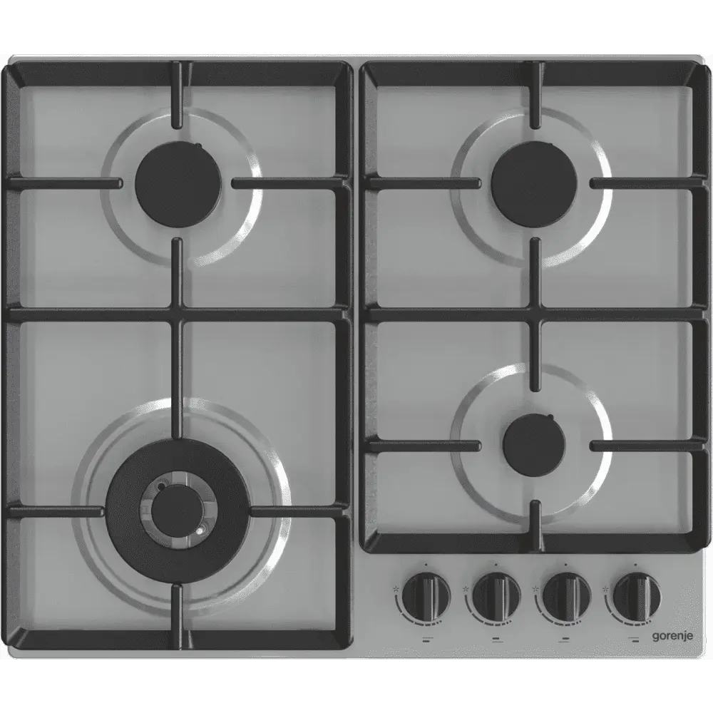 Фото 4 Газовая варочная панель Gorenje 737659 60 см 4 конфорки цвет серый / серебристый Фото 4 Газовая варочная панель Gorenje 737659 60 см 4 конфорки цвет серый / серебристый