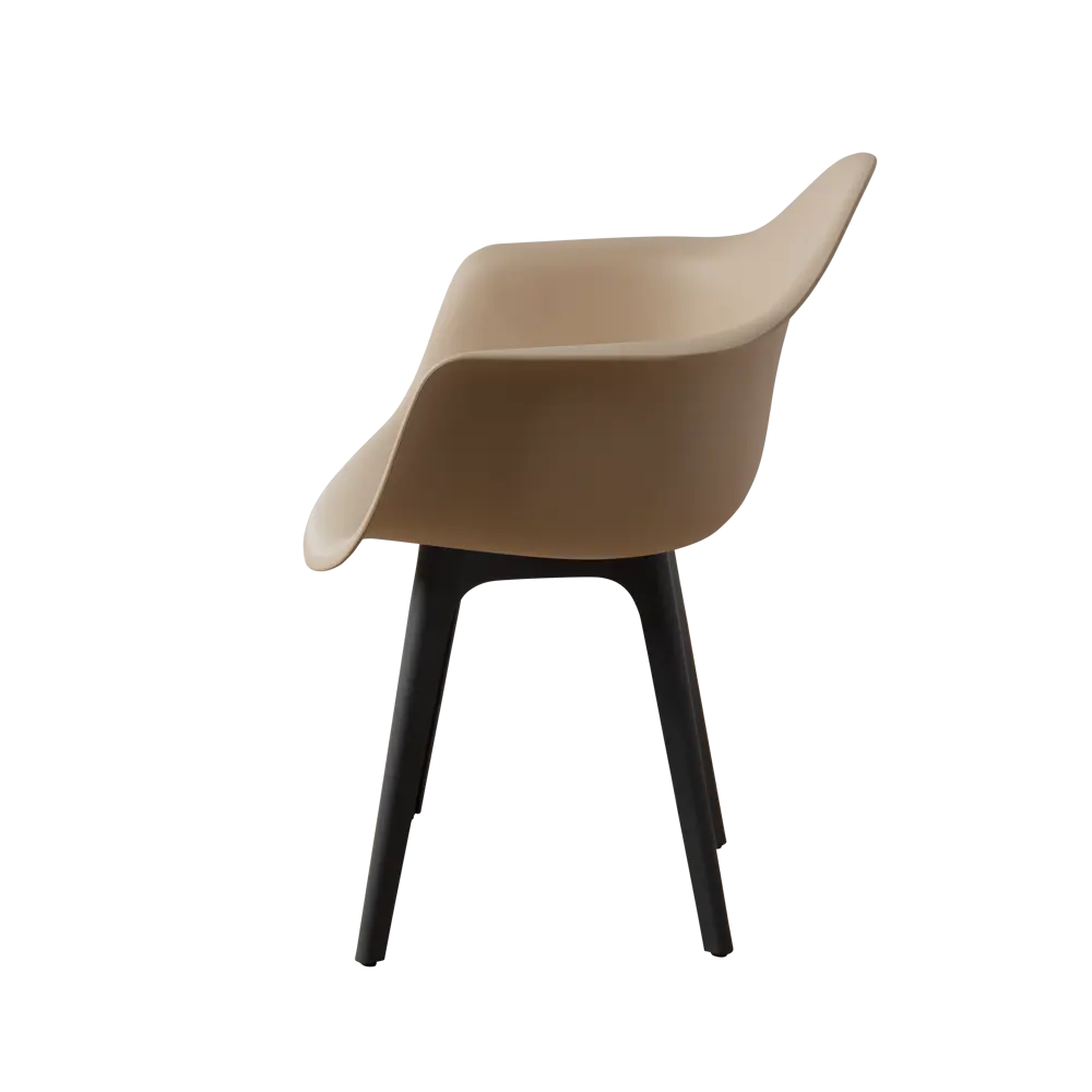 Фото 4 Стул/кресло Derstuhl 330 plast dark grey DSL045.313.4 43x82x58 см полипропилен цвет темно-бежевый Фото 4 Стул/кресло Derstuhl 330 plast dark grey DSL045.313.4 43x82x58 см полипропилен цвет темно-бежевый