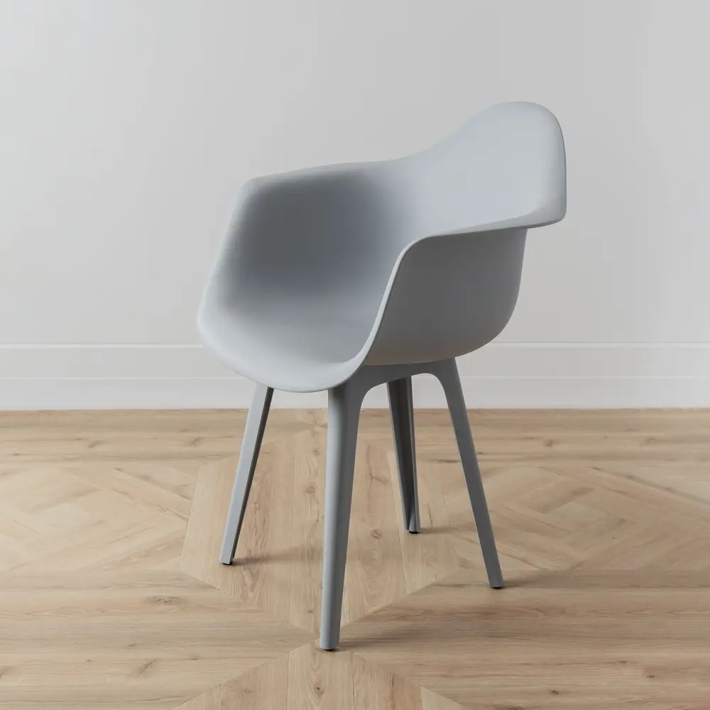 Фото 8 Стул/кресло Derstuhl 330 plast grey DSL045.202.4 43x82x58 см полипропилен цвет светло-серый Фото 8 Стул/кресло Derstuhl 330 plast grey DSL045.202.4 43x82x58 см полипропилен цвет светло-серый