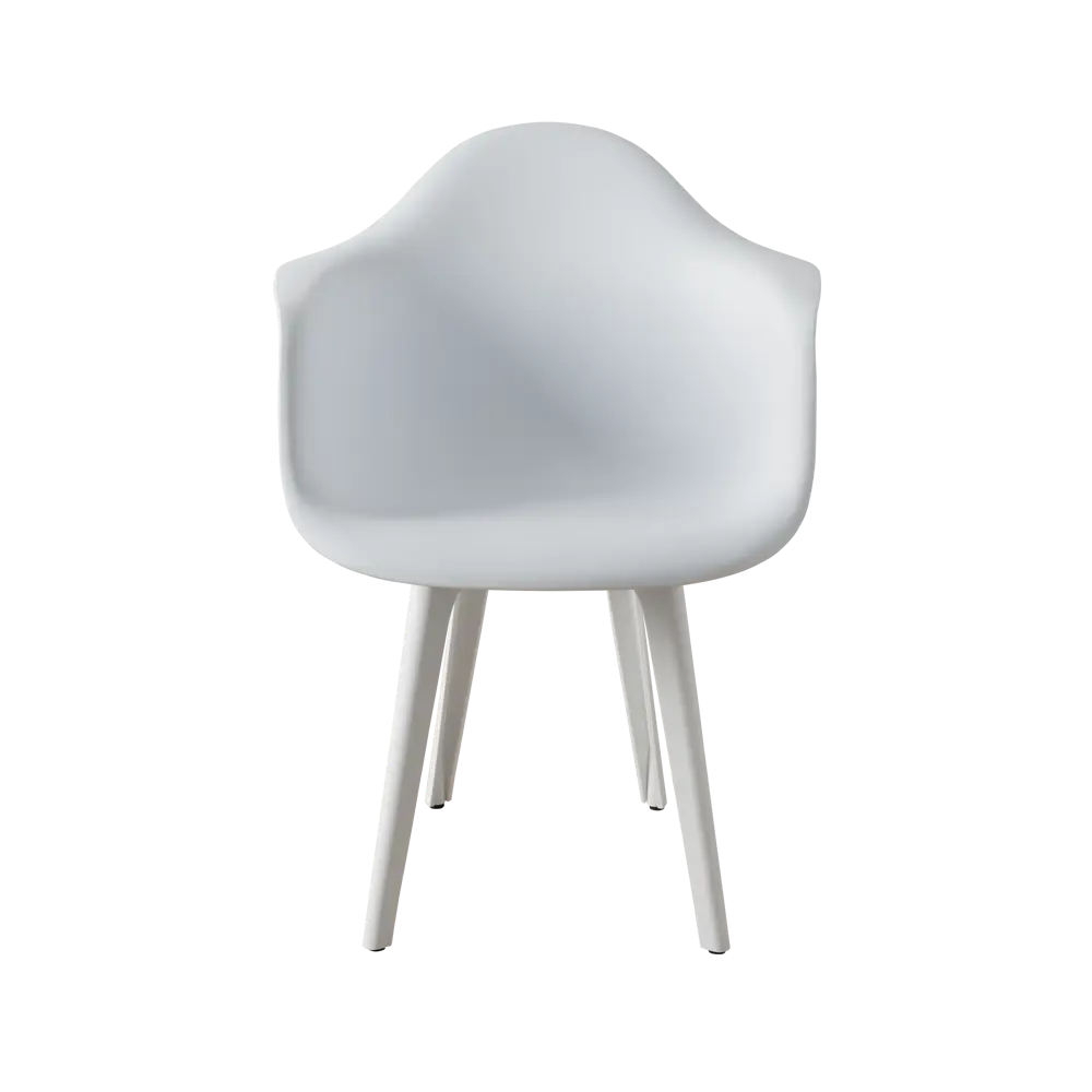 Фото 3 Стул/кресло Derstuhl 330 plast white DSL045.101.4 43x82x58 см полипропилен цвет белый Фото 3 Стул/кресло Derstuhl 330 plast white DSL045.101.4 43x82x58 см полипропилен цвет белый