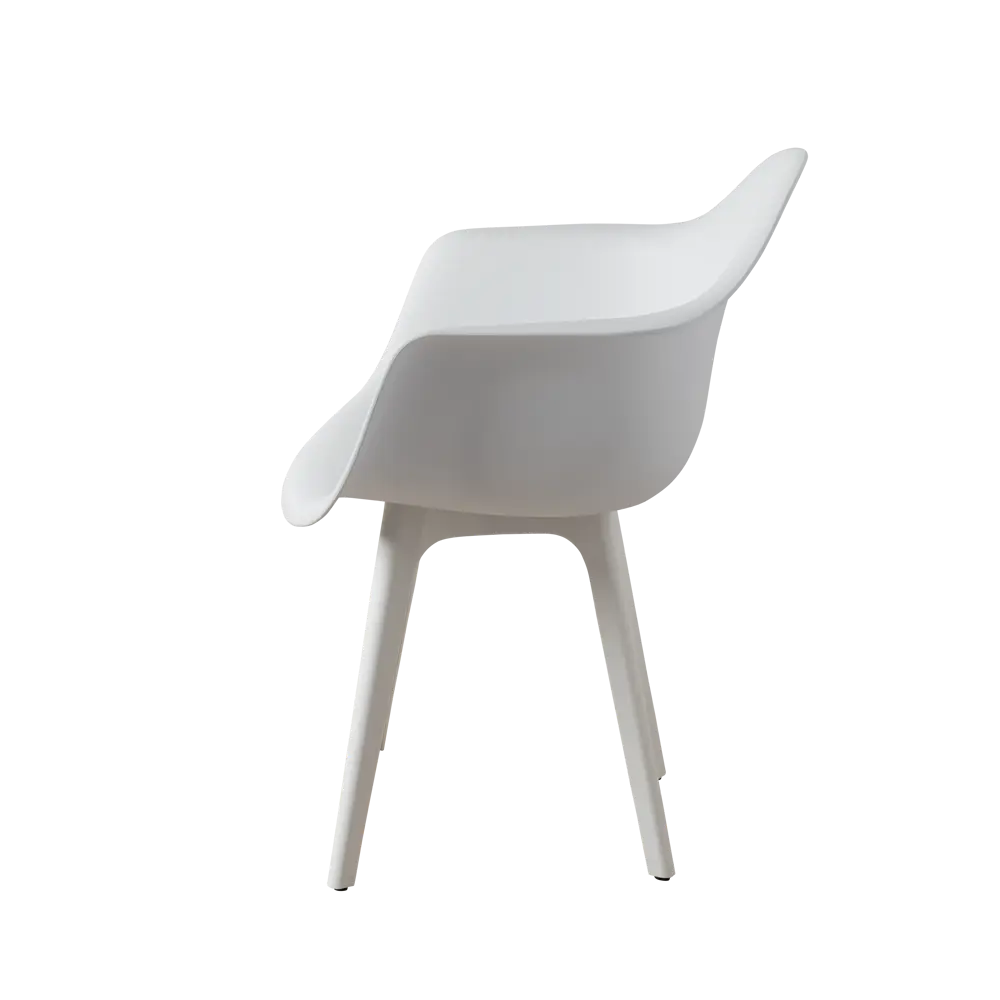Фото 4 Стул/кресло Derstuhl 330 plast white DSL045.101.4 43x82x58 см полипропилен цвет белый Фото 4 Стул/кресло Derstuhl 330 plast white DSL045.101.4 43x82x58 см полипропилен цвет белый