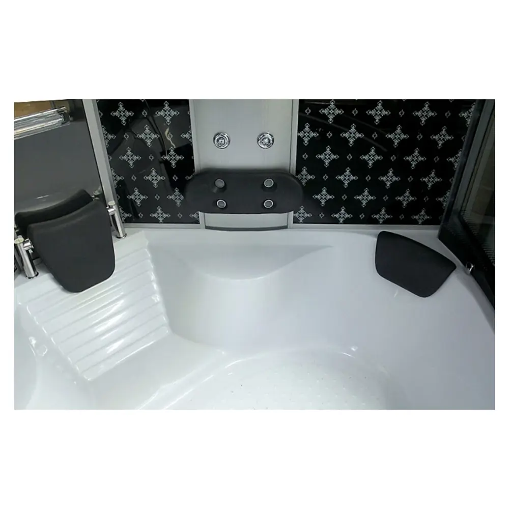 Фото 7 Душевой бокс River Temza 150/150 TH 150x150 см стекло прозрачное тонированное поддон высокий Фото 7 Душевой бокс River Temza 150/150 TH 150x150 см стекло прозрачное тонированное поддон высокий